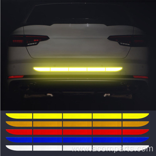 Tail Warning Strip Bumper Reflective Car Sticker